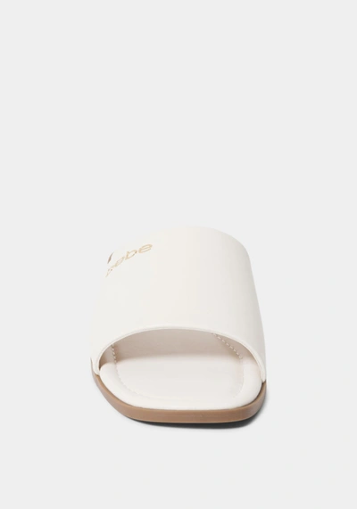 Bebe Neve In White Faux