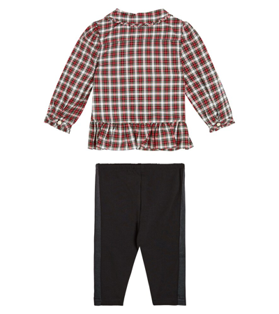 Polo Ralph Lauren Baby Set Aus Top Und Leggings In Multicoloured