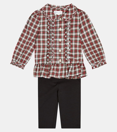 Polo Ralph Lauren Baby Set Aus Top Und Leggings In Multicoloured