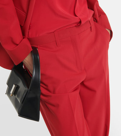 Shop Dorothee Schumacher Modern Sophistication Slim Pants In Red