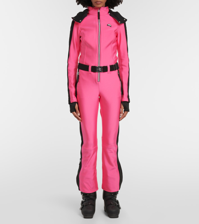 Jet Set Magic Ghoster Ski Suit In Pink