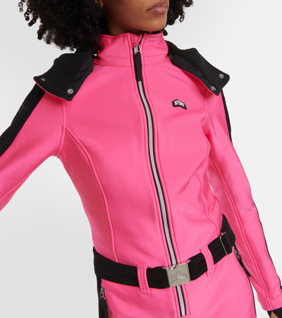 Jet Set Magic Ghoster Ski Suit In Pink