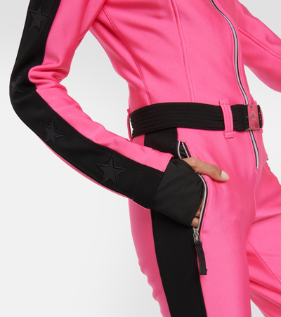 Jet Set Magic Ghoster Ski Suit In Pink