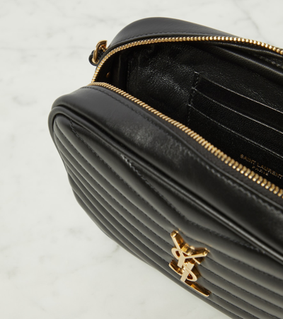 Saint Laurent Lou Crossbody Bag In Black