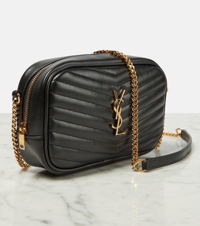 Saint Laurent Lou Crossbody Bag In Black