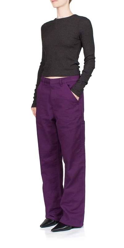 6397 Workwear Trouser Pants In Purple