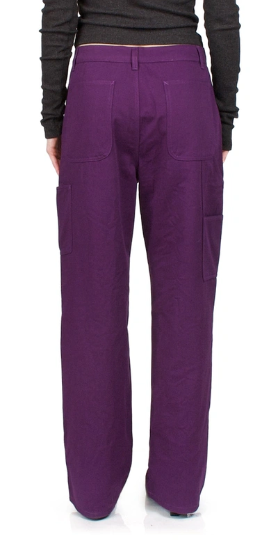 6397 Workwear Trouser Pants In Purple