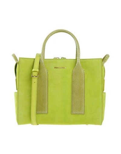 Shop Dsquared2 Handbag In Acid Green