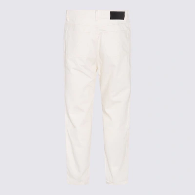 Shop Ami Alexandre Mattiussi Ami Paris White Cotton Pants
