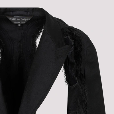 Shop Comme Des Garçons Homme Deux Comme Des Garçons Homme Plus  Wool Jacket In Black