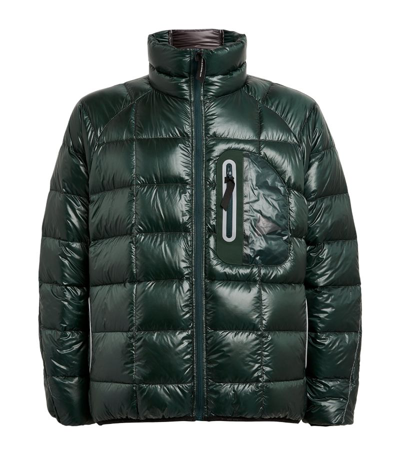 Shop And Wander Down-filled Puffer Jacket In Green