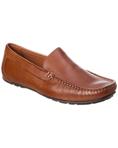 Shop Winthrop Shoes Daytona Leather Loafer In Brown