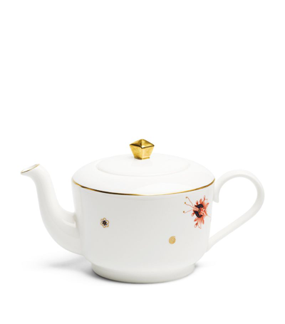Shop Richard Brendon X V & A Dragon Flower Medium Teapot In Multi