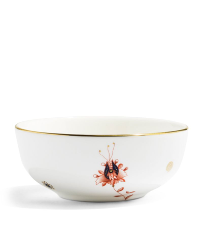 Shop Richard Brendon X V & A Dragon Flower Set Of 2 Large Dip Bowls In Multi