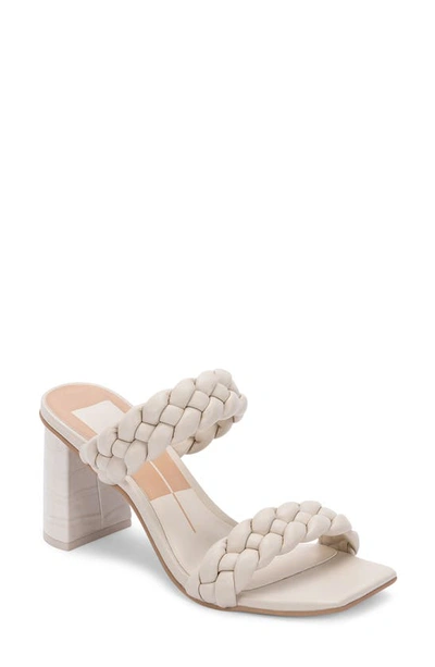 Shop Dolce Vita Paily Braided Sandal In Ivory