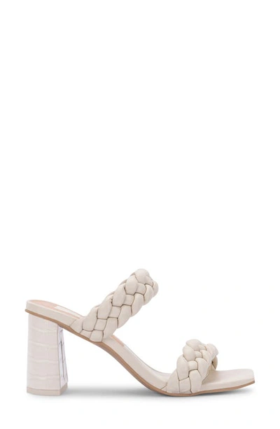 Shop Dolce Vita Paily Braided Sandal In Ivory