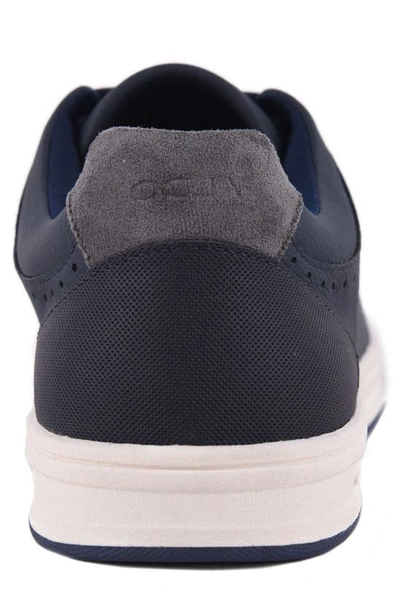 Shop Aldo Zak Perforated Sneaker In Outer Space Synthetic