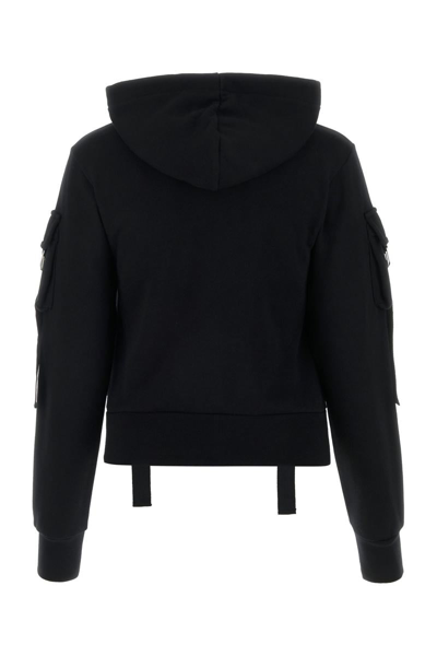 Shop Blumarine Sweatshirts In Black