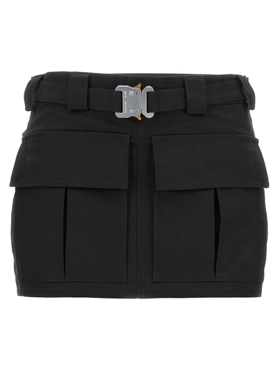 Shop Alyx 1017  9sm Cargo Mini Skirt In Black