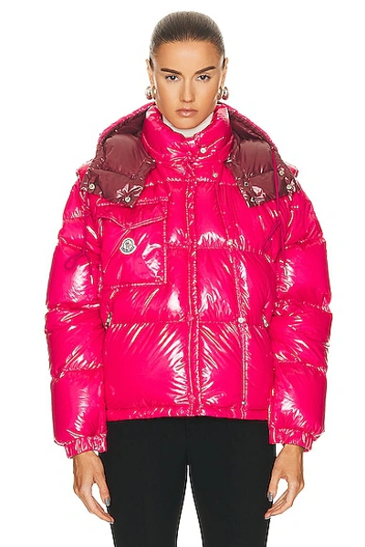 Shop Moncler Karakorum Pop Jacket In Pink