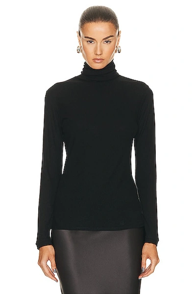 Shop Loulou Studio Gallinara Top In Black