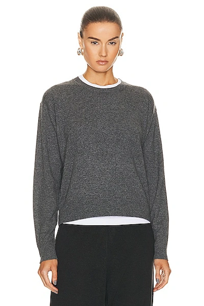 Shop Nili Lotan Itzel Sweater In Grey Melange