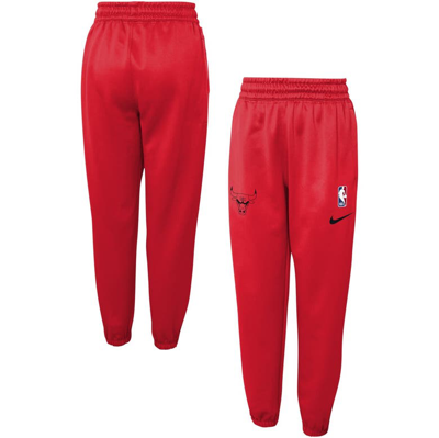 Shop Nike Youth  Red Chicago Bulls Spotlight Performance Pants