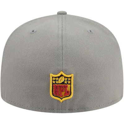 Shop New Era Gray Cincinnati Bengals Color Pack 59fifty Fitted Hat