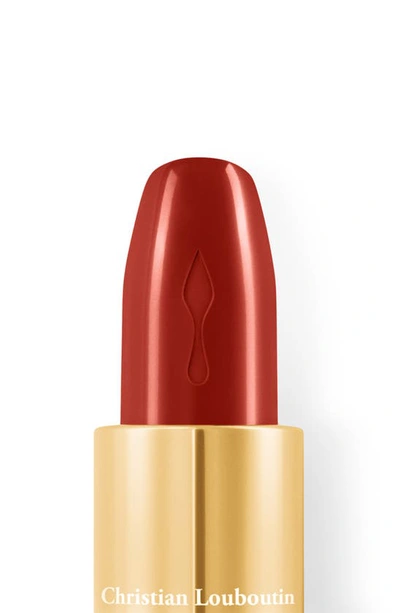 Christian Louboutin Louboutin Rouge Silky Satin On The Go Lipstick In Brick Chick 515