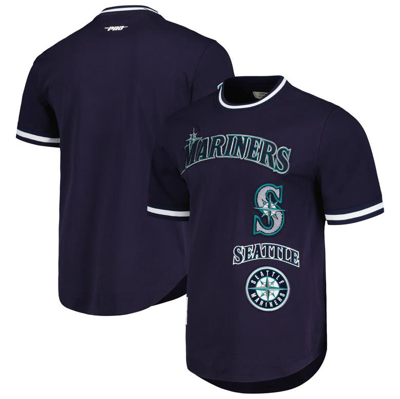 Shop Pro Standard Navy Seattle Mariners Cooperstown Collection Retro Classic T-shirt