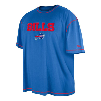 Shop New Era Royal Buffalo Bills Third Down Big & Tall Puff Print T-shirt
