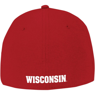 Shop Under Armour Red Wisconsin Badgers Airvent Performance Flex Hat