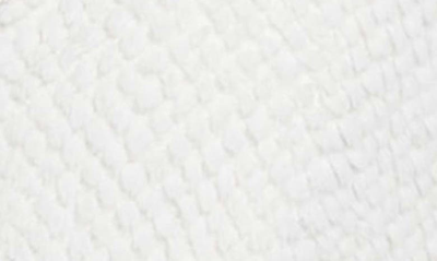 Guess Theoline Faux Fur Hooded Jacket In White