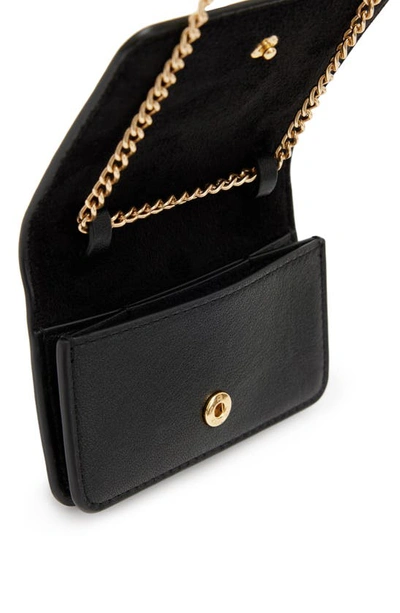 Shop Allsaints Tallulah Eyelet Leather Convertible Crossbody Bag In Black