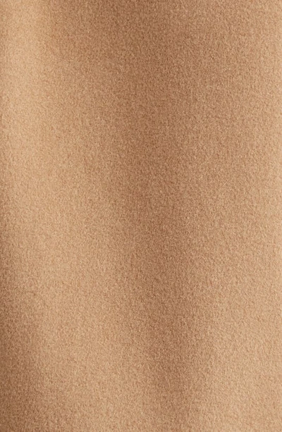 Weekend Max Mara Max Mara Madame Double Breasted Wool & Cashmere Belted Coat In Camel