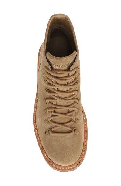 Shop Vince Safi Lace-up Boot In Newcamel