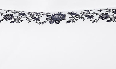 Polo Ralph Lauren Eloise Embroidered 624 Thread Count Organic Cotton Pillow Sham In Polo Navy