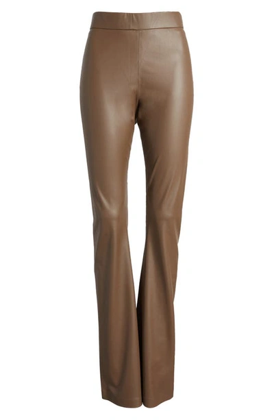 Shop Blanknyc Hoyt Mini Bootcut Faux Leather Pants In Move Forward