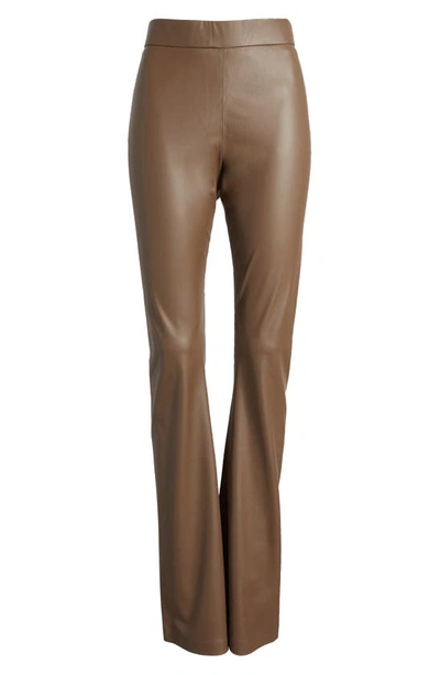 Blanknyc Hoyt Mini Bootcut Faux Leather Pants In Move Forward