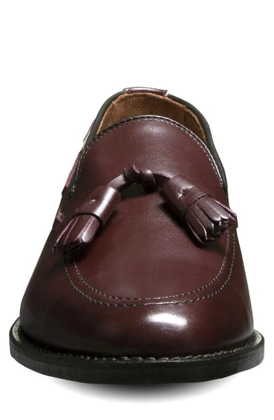 Shop Allen Edmonds Grayson Tassel Loafer In Burgundy