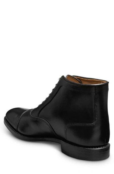 Shop Allen Edmonds Park Cap Toe Boot In Black