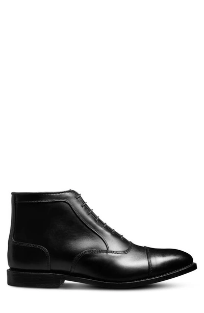 Allen Edmonds Park Cap Toe Boot In Black