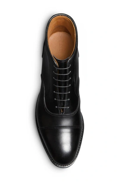Allen Edmonds Park Cap Toe Boot In Black