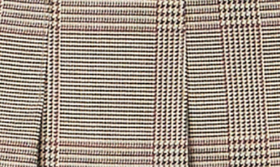 English Factory Pleated Check Skort In Tan