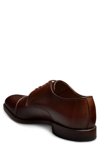 Shop Allen Edmonds Park Avenue Derby In Mahogany