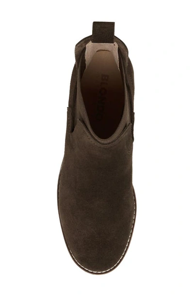 Blondo Danika Womens Stretch Leather Booties In Java