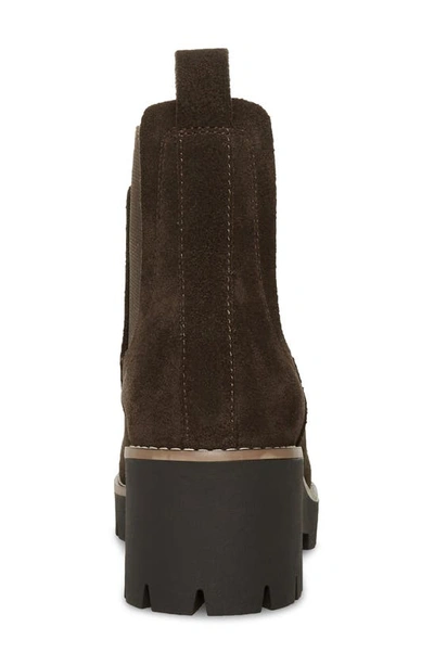 Blondo Danika Womens Stretch Leather Booties In Java