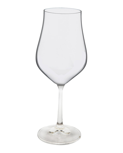 Shop Alice Pazkus Set Of 6 White Wine Glasses With Clear Stem