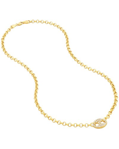 Shop Pure Gold 14k 0.51 Ct. Tw. Diamond Necklace