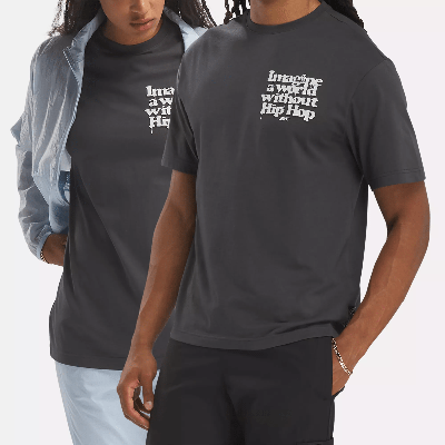 Shop Reebok Unisex Hip Hop Imagine T-shirt In